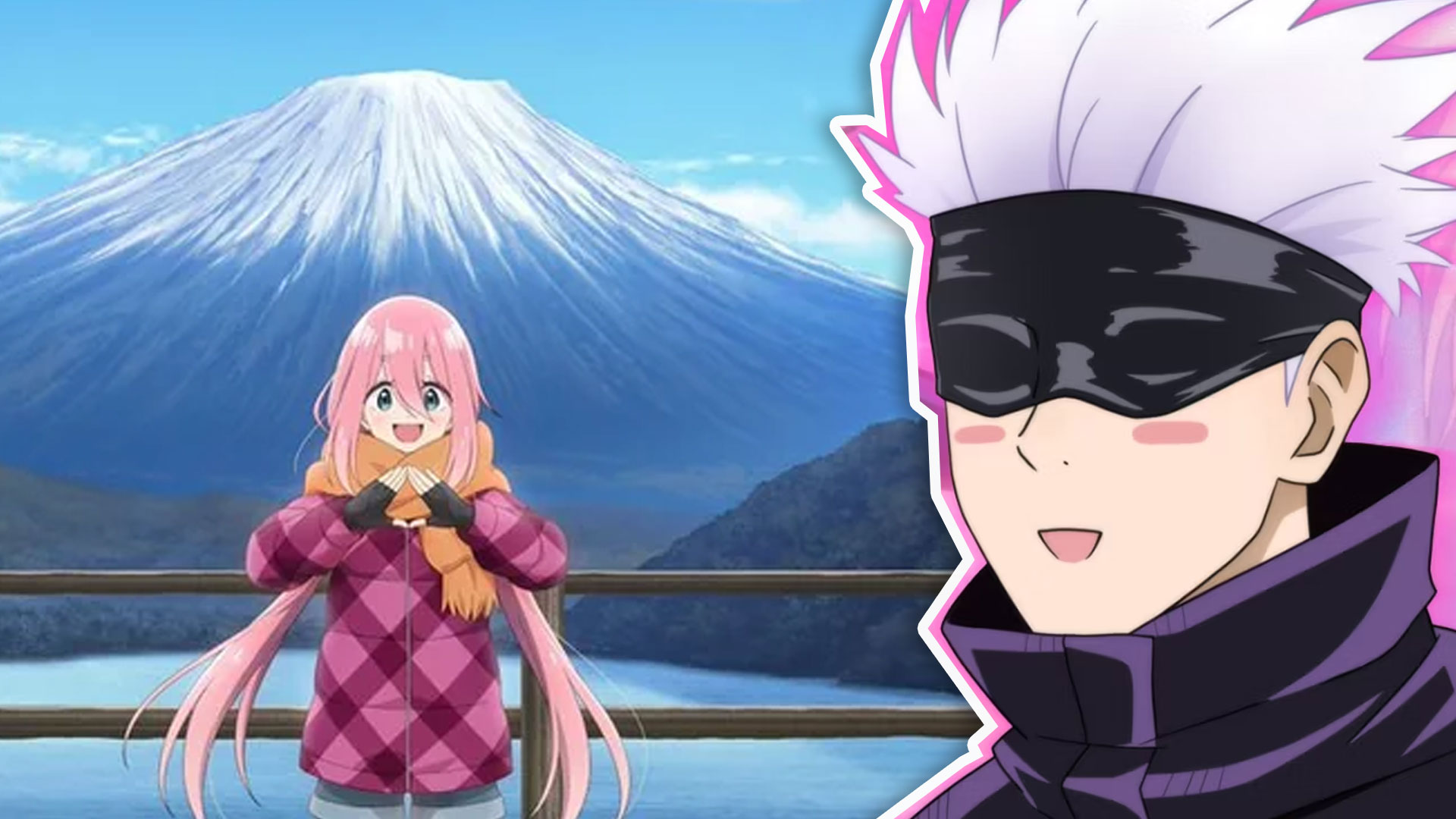 The New Visual for Laid-Back Camp Makes Fans Joke About Jujutsu Kaisen