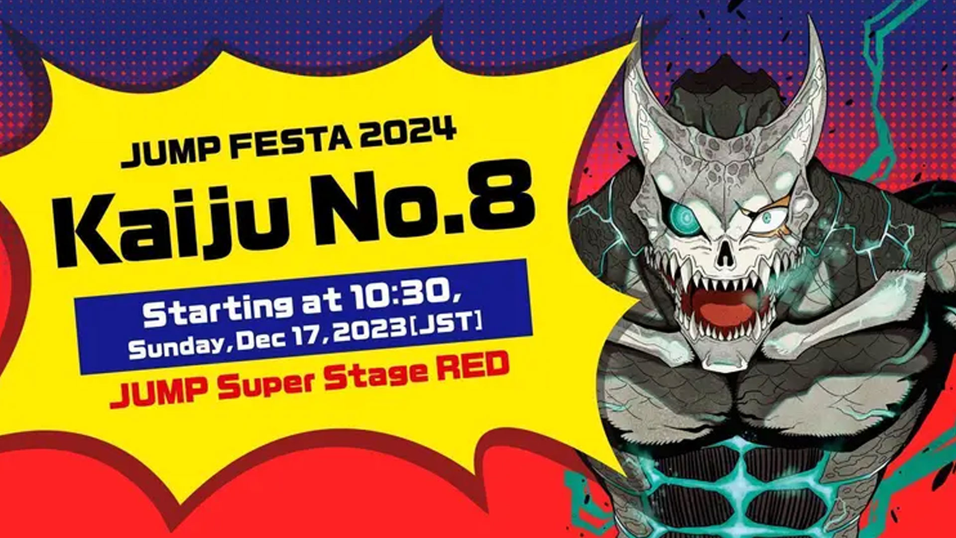Kaiju No. 8 is Going to Reveal New Information at Jump Festa 2024