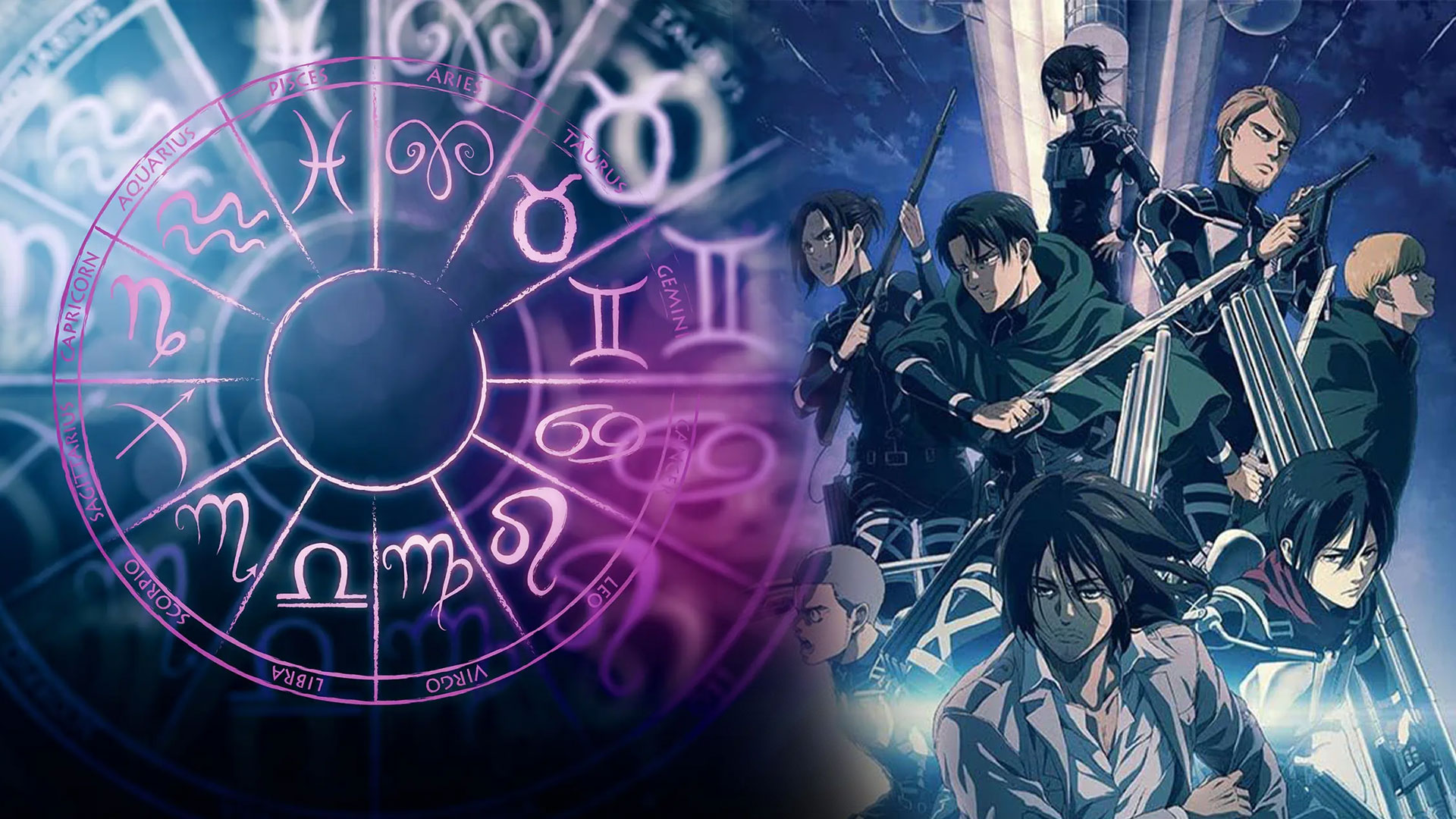 Which Attack on Titan Character Are You Based on Your Zodiac Sign?