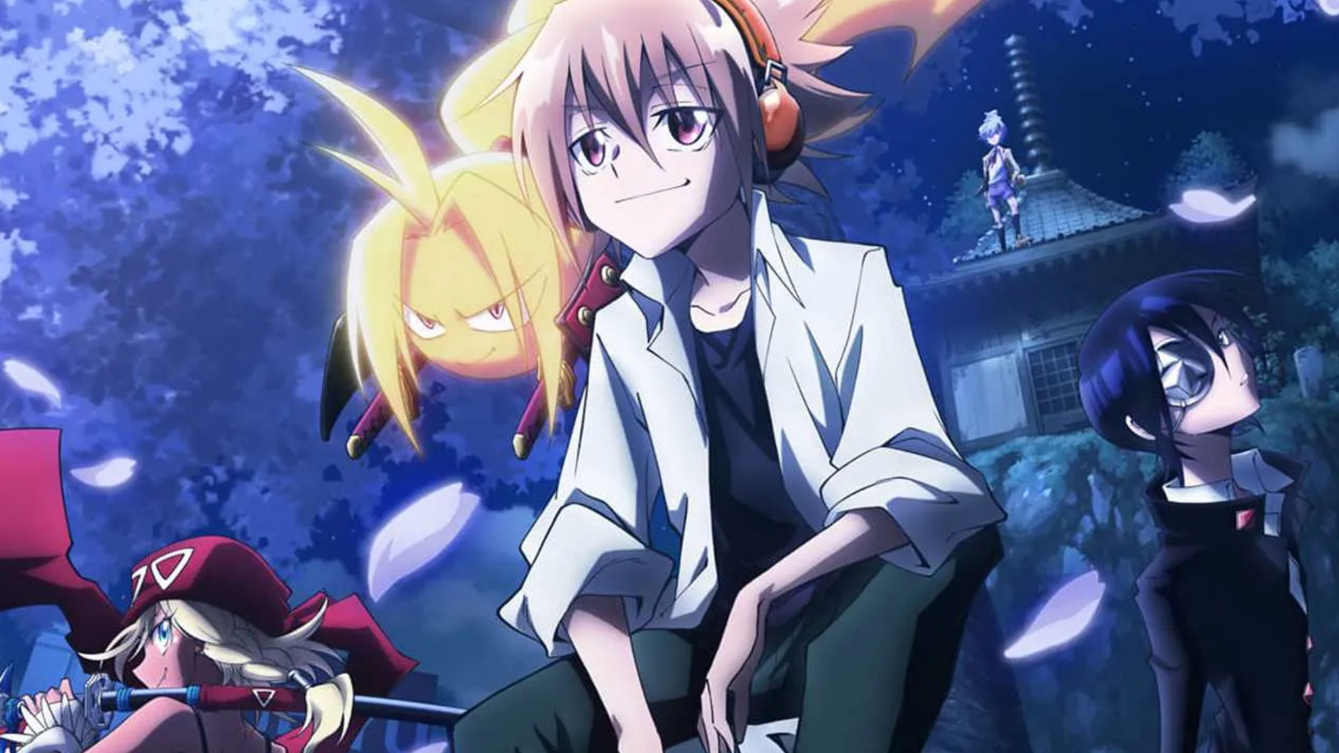 Key Visual Reveals New and Old Characters in Shaman King Flowers